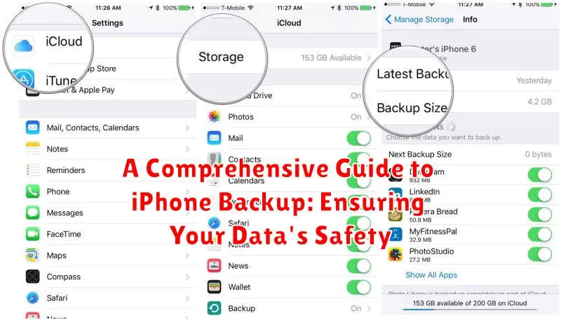 A Comprehensive Guide to iPhone Backup: Ensuring Your Data's Safety