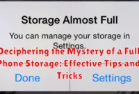Deciphering the Mystery of a Full Phone Storage: Effective Tips and Tricks